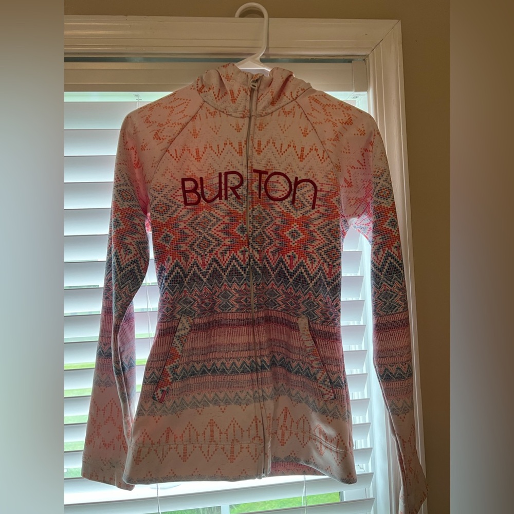 Burton Pink Zip Up Jacket